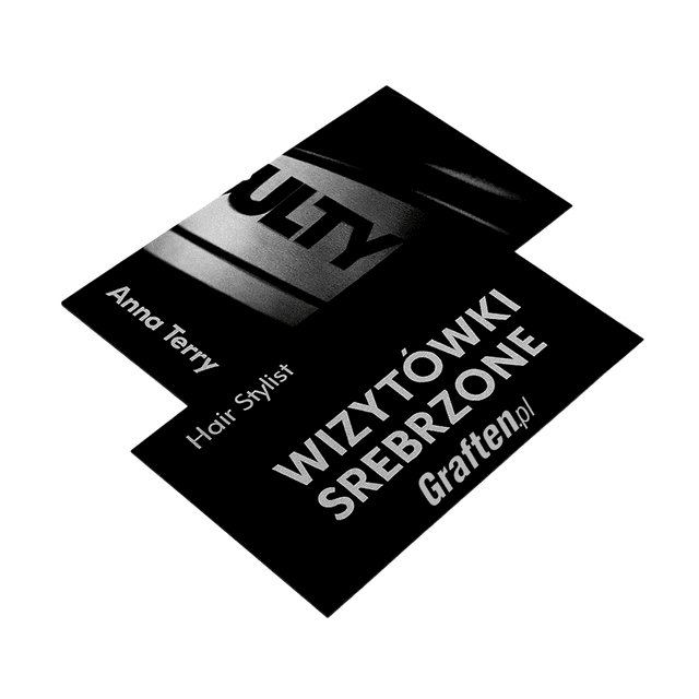 Silver Foil Business Cards